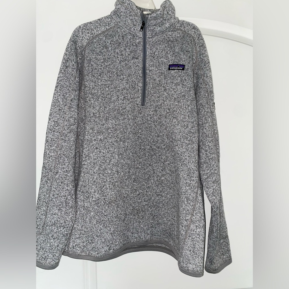 Patagonia Womens Better Sweater 1/4 Zip Pullover XL